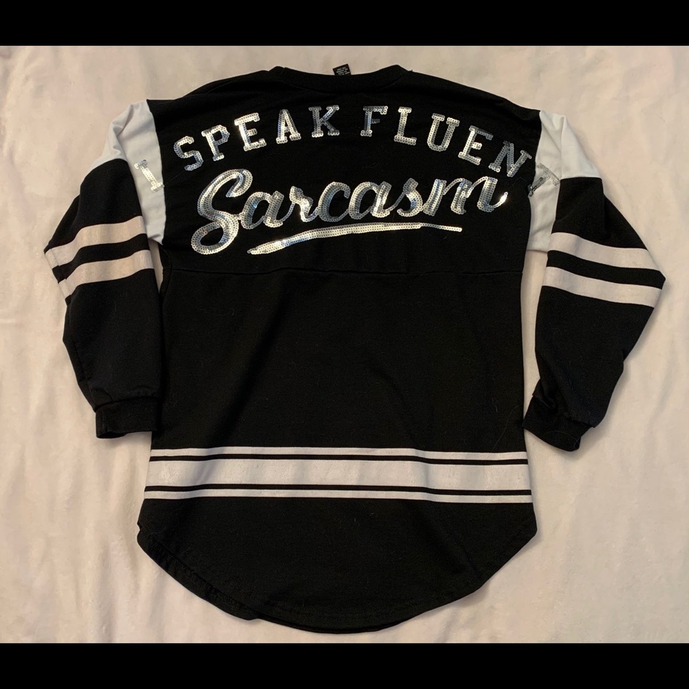 Rue 21 oversized sweatshirt.